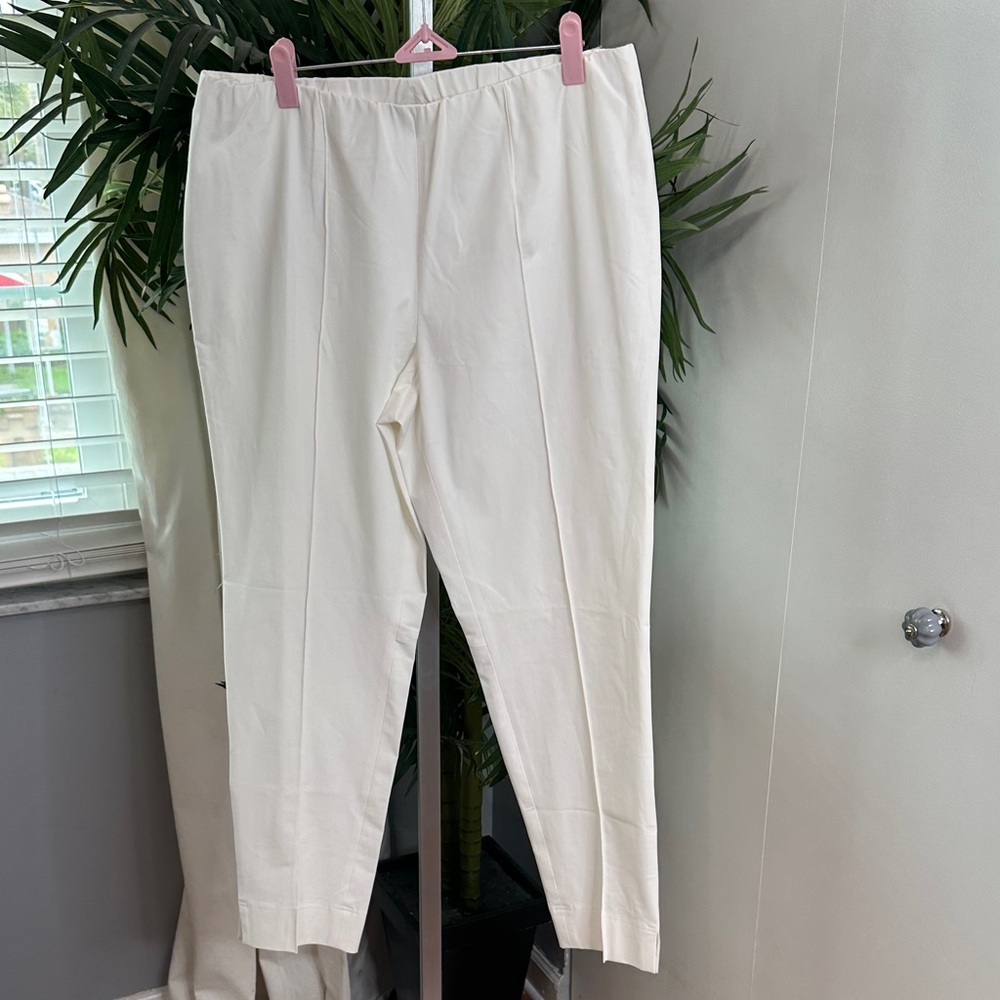 Basler white dress pants